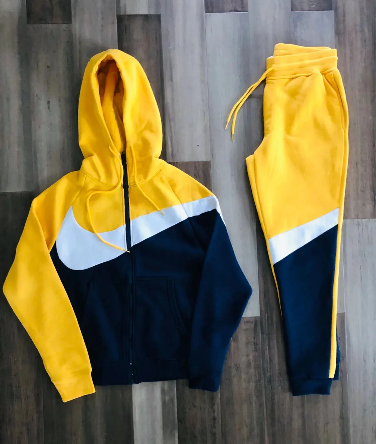 

2021 Autumn Hot Sale Men And Women With The Same Style Stitching Zipper Gym Training Sweatshirt Outdoor Street Jogging Trousers