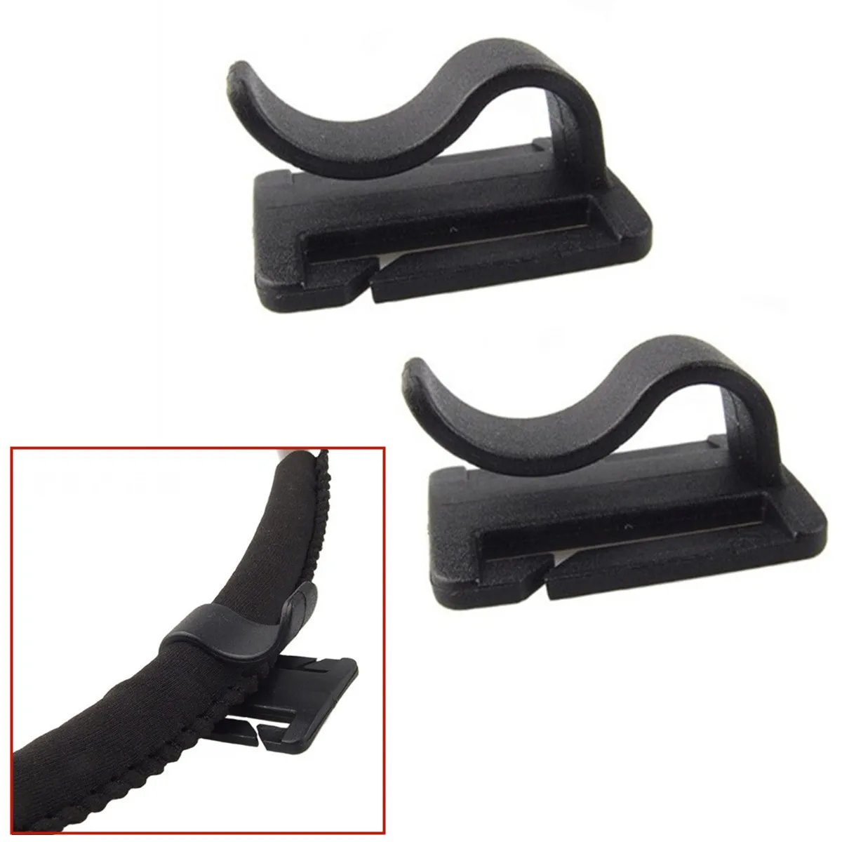 

2 шт., клипса для питьевой трубы, гидратационный клипса, клипса для пакета для воды, поворот на 360 °