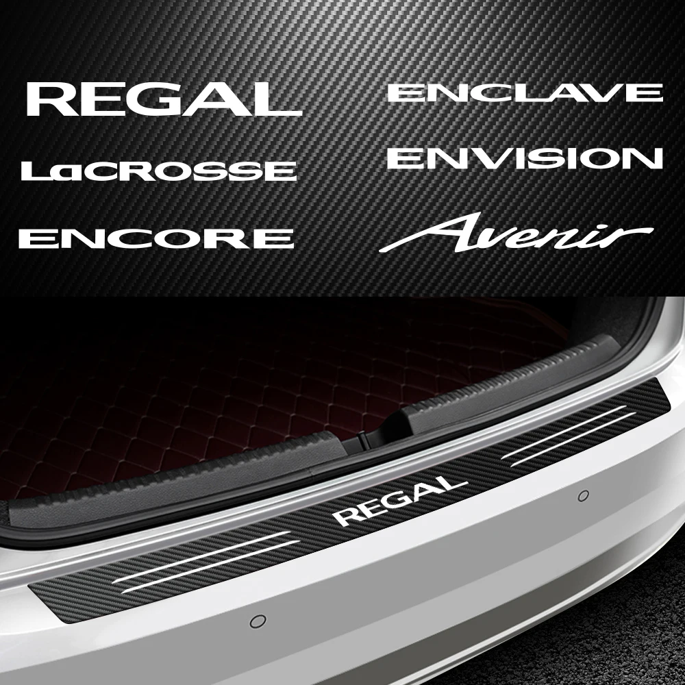 Стайлинг автомобиля пленка для заднего бампера наклейки из углеродного волокна