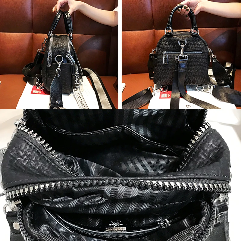 

Animal Prints Purses and Handbags Luxury Designer Rivet Women Shoulder Bag Mini Crossbody Sac Multifunctional Fashionable Purses