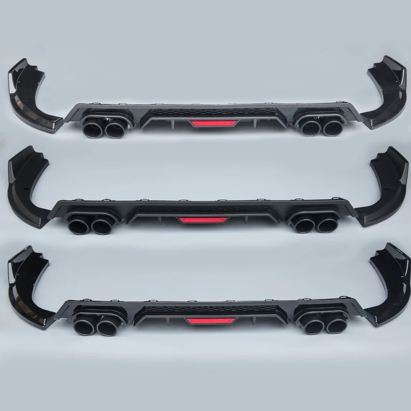 

Applicable to 16-20 Civic 10 Generation Modified Exhaust Pipe Rear Spoiler Tail Throat Cutting-Free Decorative Fake Tail Throat