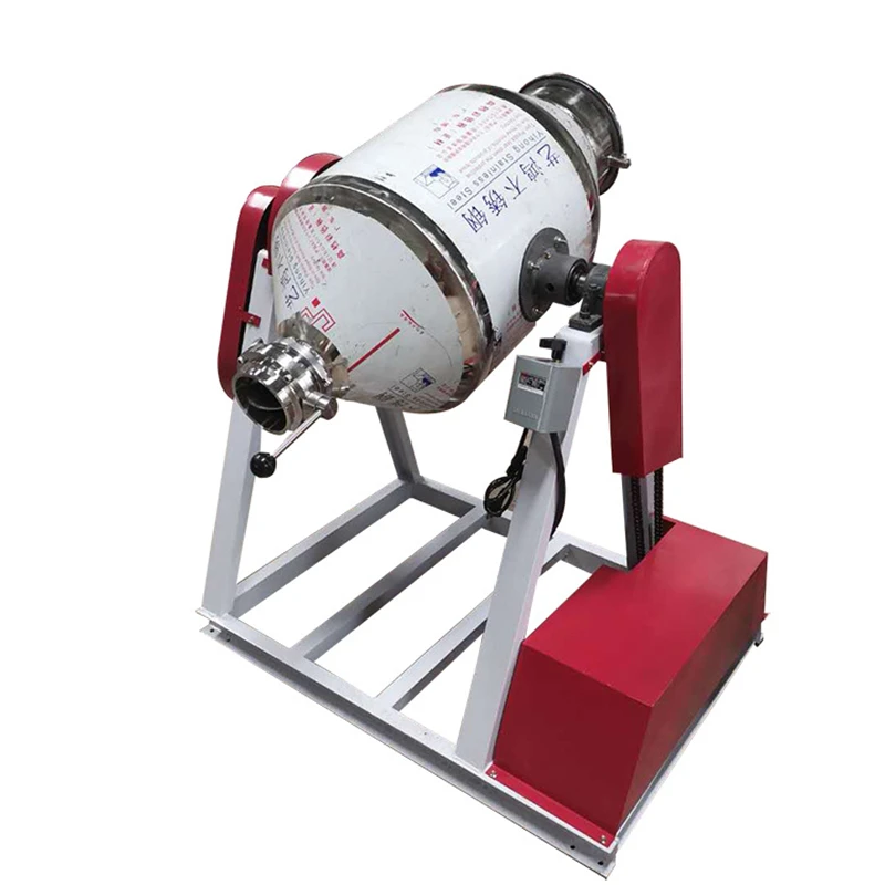 304 Нержавеющая сталь барабанный смеситель порошка Электрический химикаты Сухие
