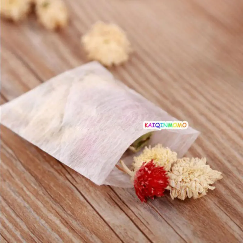 100 шт./лот новый натуральный кукурузное волокно термоусадочный чайный пакетик PLA