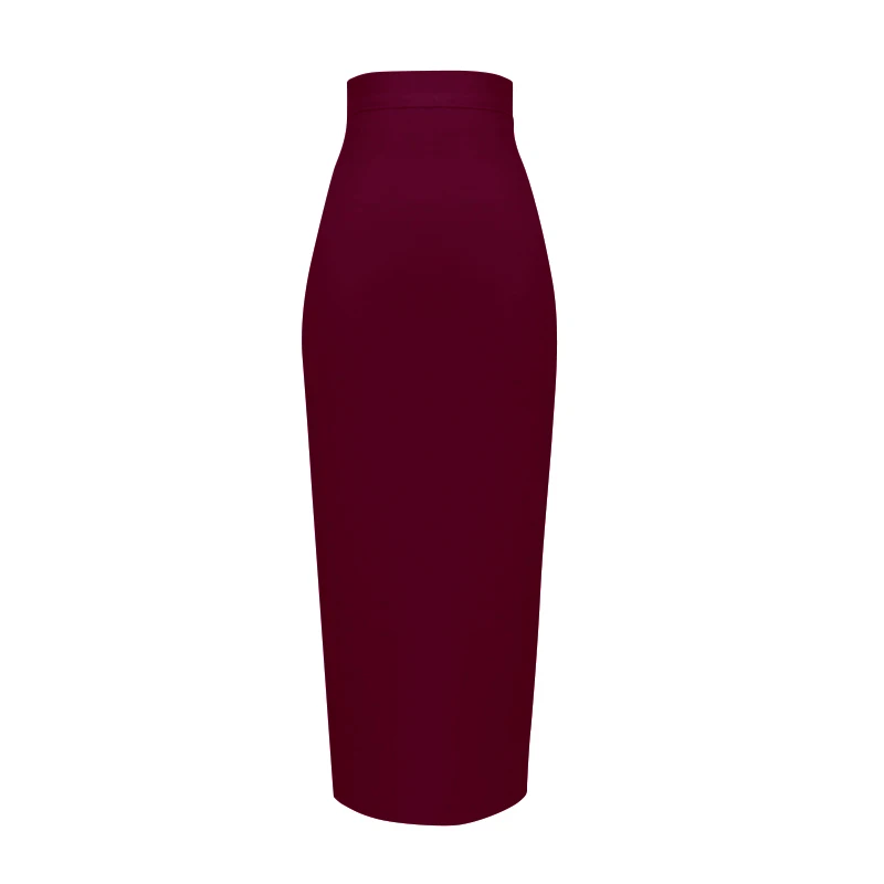 

Женская юбка-карандаш средней длины, розовая/зеленая/оранжевая/желтая/Розовая облегающая юбка до колен ярких цветов, 78 см, 2021