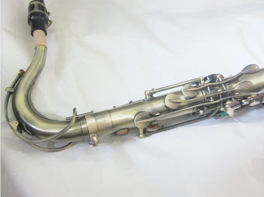 Саксофон тенор Бесплатная доставка инструмент саксофон с проволокой из бронзы и