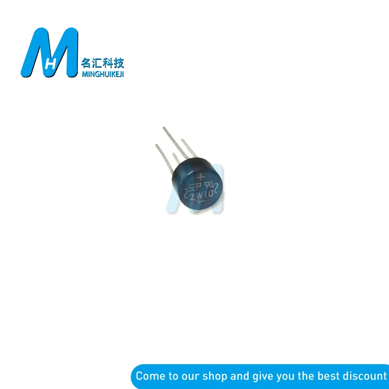 10 шт. 2W10 2A 1000V DIP-4 DIP4 мостовой выпрямитель новый и оригинальный IC | Электронные