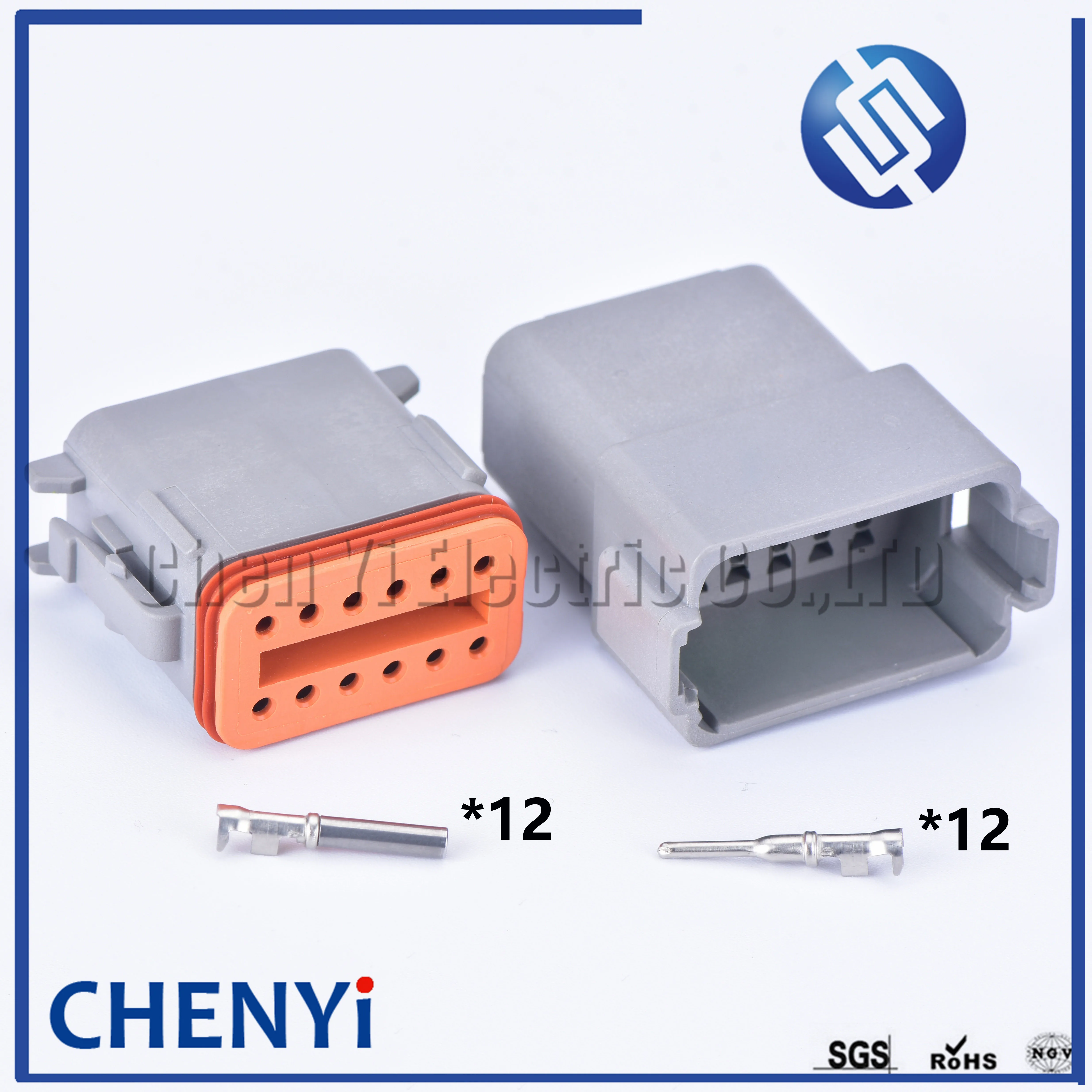 1 комплект Deutsch DT 12 штепселный разъем DT06 12S/DT04 12P мужской женский Авто