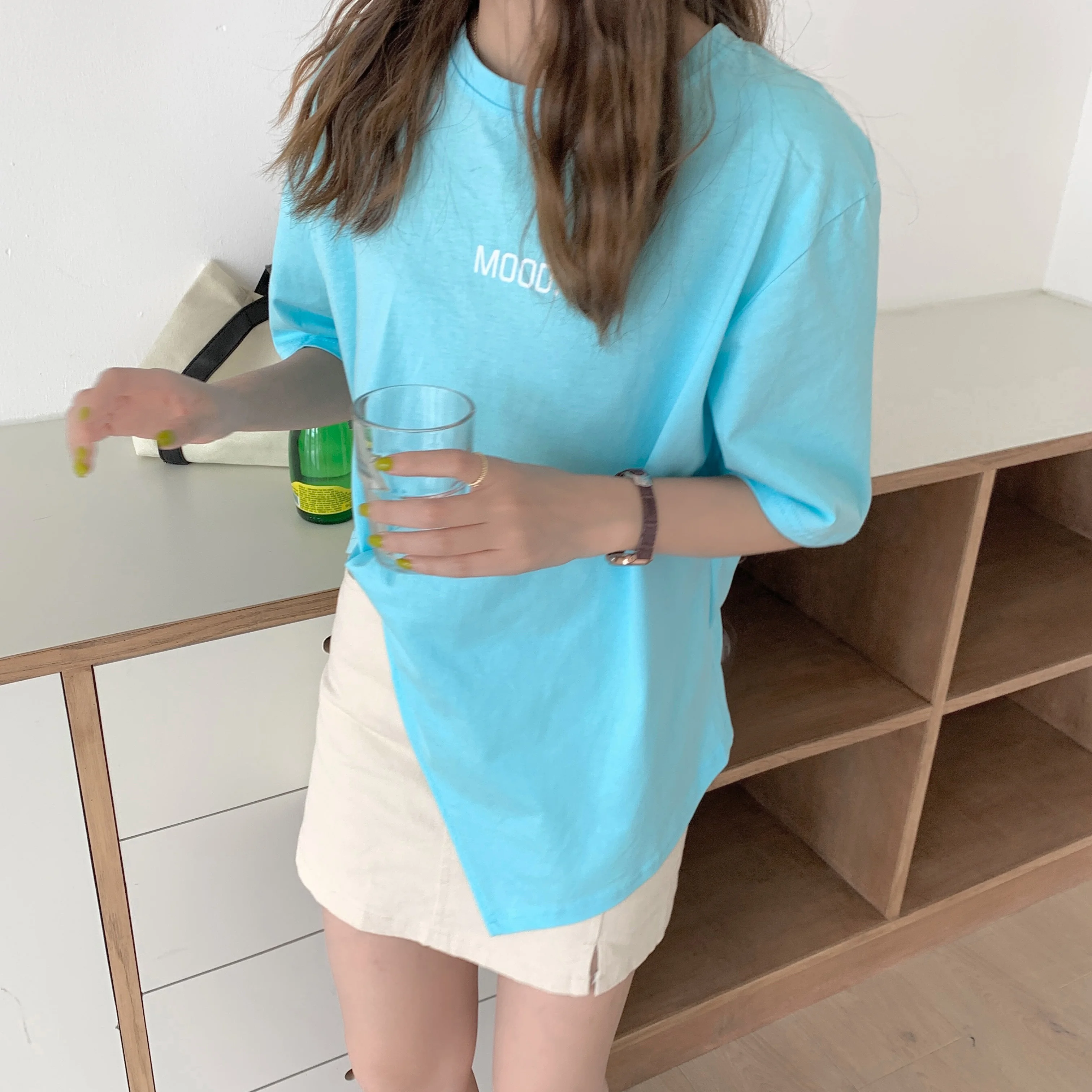 

Houthion Women's T-shirt Print Top Plus Size Tops Lady T-Shirts New Fashion Casual Cotton Tees O-neck Short Sleeve T Sshirt