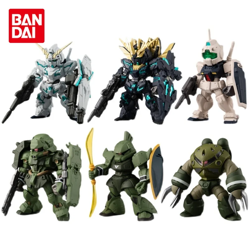 Экшн-фигурки Bandai FW CONVERGE GUNDAM UC 10-я годовщина специальный выбор единорог 01 02 BANSHEE NORN