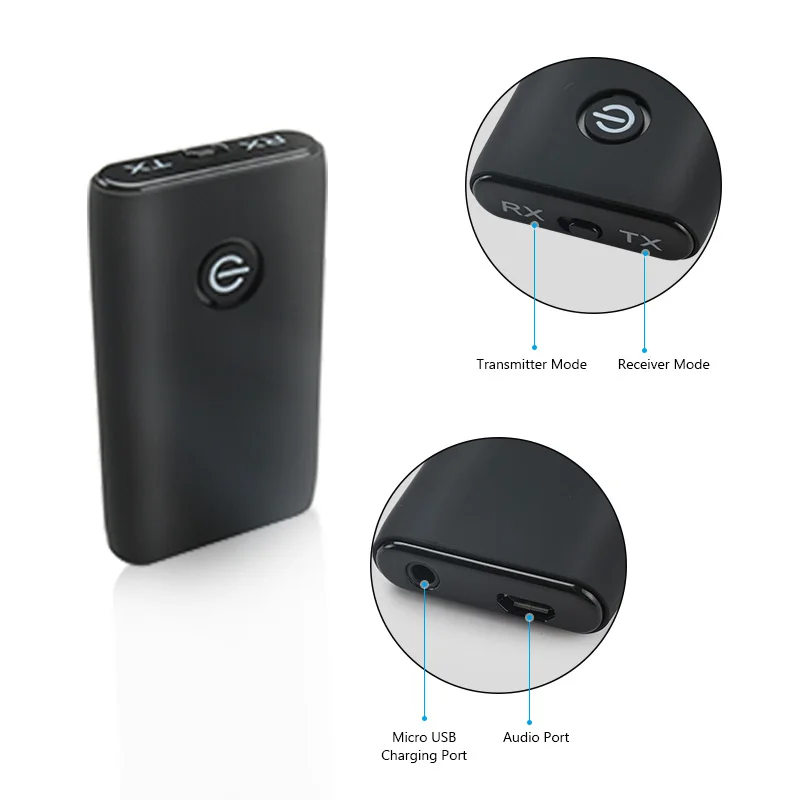 Новый беспроводной Bluetooth 5 0 передатчик 2 в 1 приемник заряжаемая для ТВ ПК