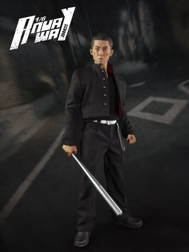 

In Stock TT007 1/6 Scale Full Set Runaway School Action Figure with Double Heads Accessory Model for Fans Holiday Gifts