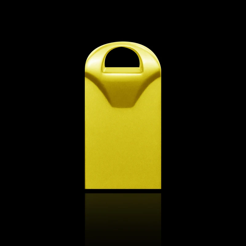 gold Металлический USB флэш-накопитель 64 ГБ 32 ГБ 16 ГБ 8 ГБ USB 2,0 флэш-накопитель портативный 128 Гб карта памяти хранения U диск - Цвет: gold