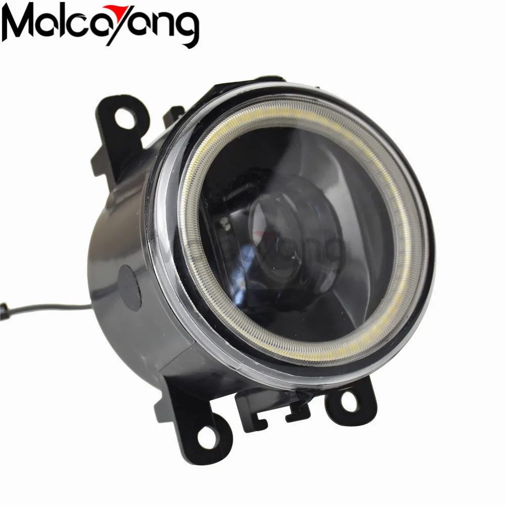 

Car Accessories 4000LM LED Bulb Fog Light Angel Eye Daytime Running Lamp DRL 12V For Jeep Cherokee KL 2014 2015 2016