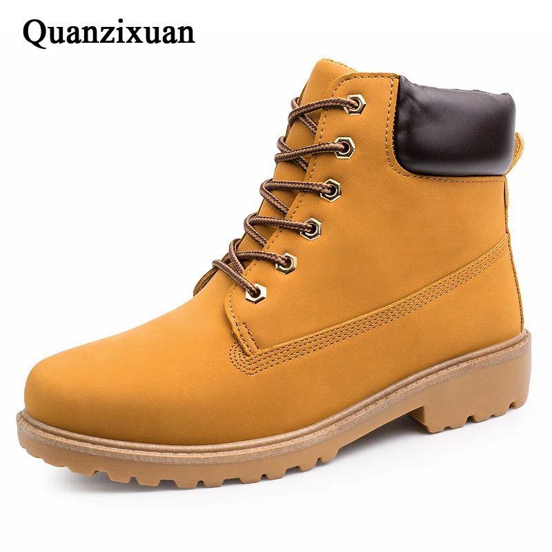 Мужские ботинки плюшевая теплая зимняя обувь мужские Ботинки martin Мужская зимние