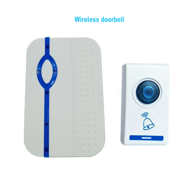 Беспроводной дверной звонок пульт дистанционного управления светодиодный