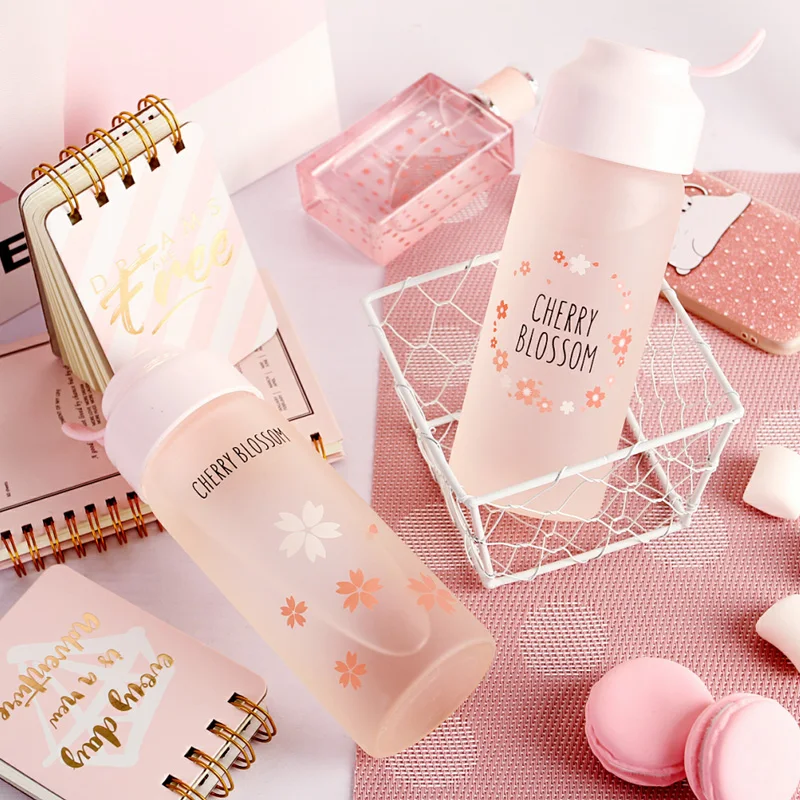 Новые креативные цветные стеклянные бутылки для воды с высоким содержанием