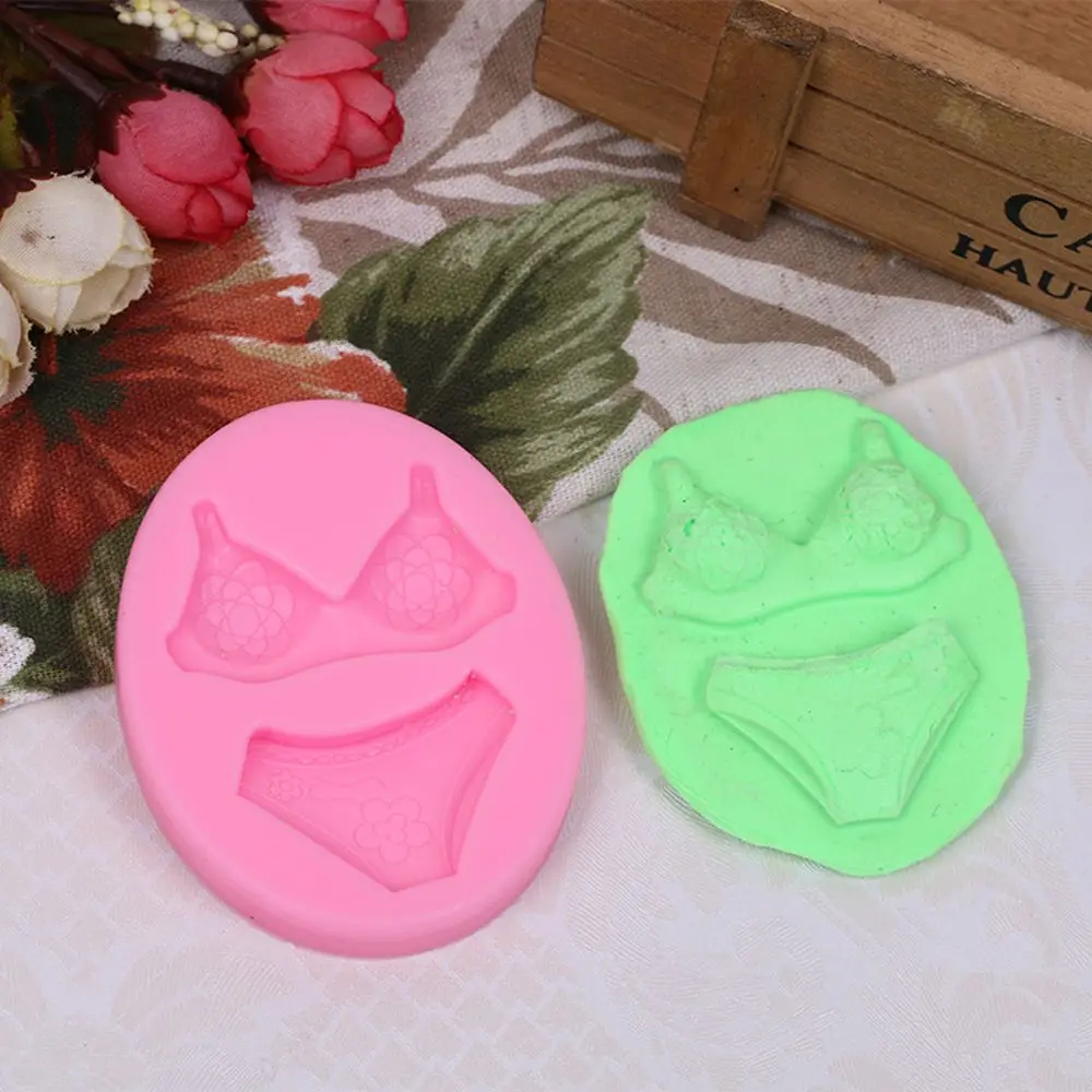 3D сексуальное нижнее белье для красоты силиконовые формы DIY шоколадные помадные