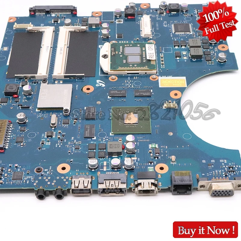 NOKOTION BA92-06145A BA92-06145B BREMEN-M для samsung NP-R780 R780 17-дюймовый ноутбук материнская плата HM55 DDR3 GT330M 1GB процессор