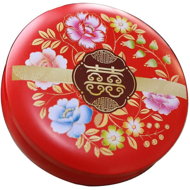 Коробка для хранения конфет в китайском стиле жестяная коробка органайзер