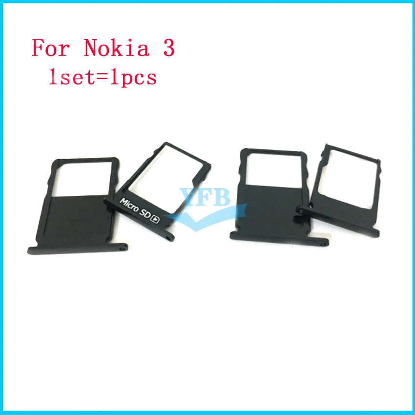 10 комплектов SIM-карт для Nokia 3 TA-1032 1 N3.1 SIM-карта лоток держатель Слот SD Запасная
