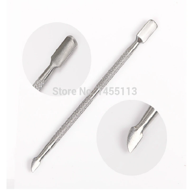 6 шт. лопатки для кутикулы из нержавеющей стали|pusher cuticle|spoon pushercuticle pusher |