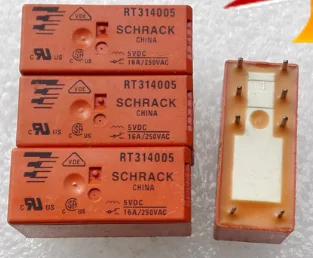 10 шт./лот 100% оригинальное новое реле RT314012 12VDC RT314005 5V RT314024 24V 12V 8PIN 16A мощности|Реле| |