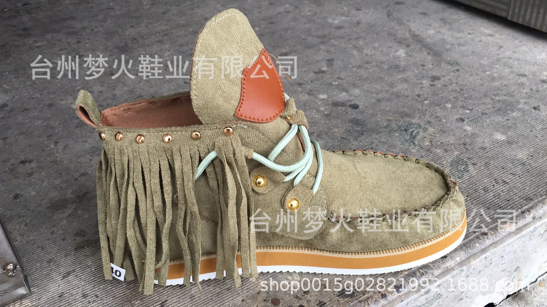 

2020 winter new women's boots lace up Boots Size 43