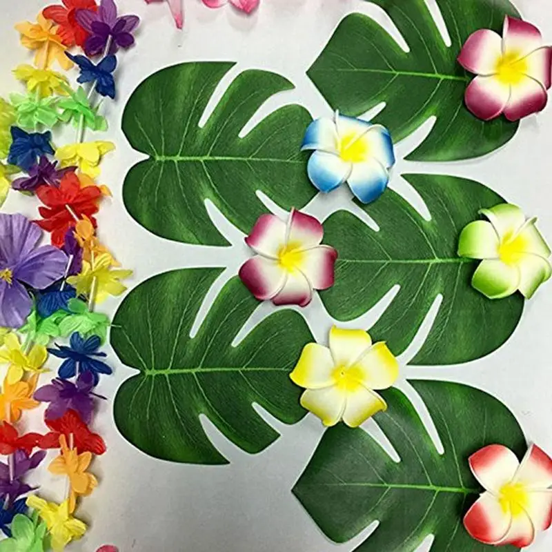 12 шт. тропические листья ладони 13 дюймов | Дом и сад