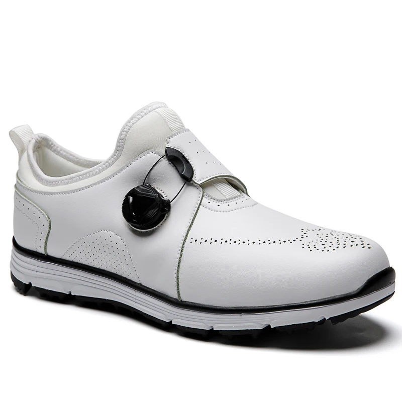 

Мужские кроссовки для гольфа, водонепроницаемые, удобная прогулочная обувь, черные, красные, размеры 40-45