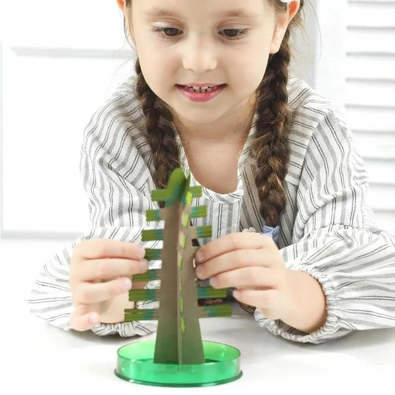 Многоцветный растущая бумага Дерево Игрушка Магический Рост с рождественской