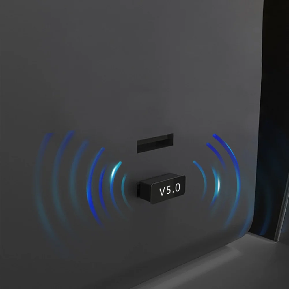 Беспроводной адаптер USB Bluetooth 5 0 мини bluetooth ключ музыкальный звук передатчик