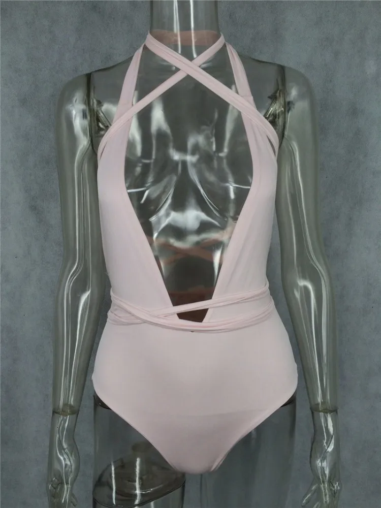Justchicc Feminino шорты женские Комбинезоны Женский комбинезон брендовый сексуальный бодикон Цельный боди боковая Передняя открытая комбинезоны