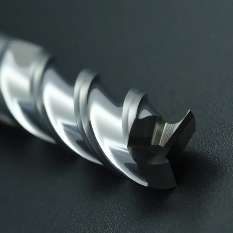 1 шт. Фрезерный резак с ЧПУ HRC55 3 фреза твердосплавная Концевая для алюминия меди