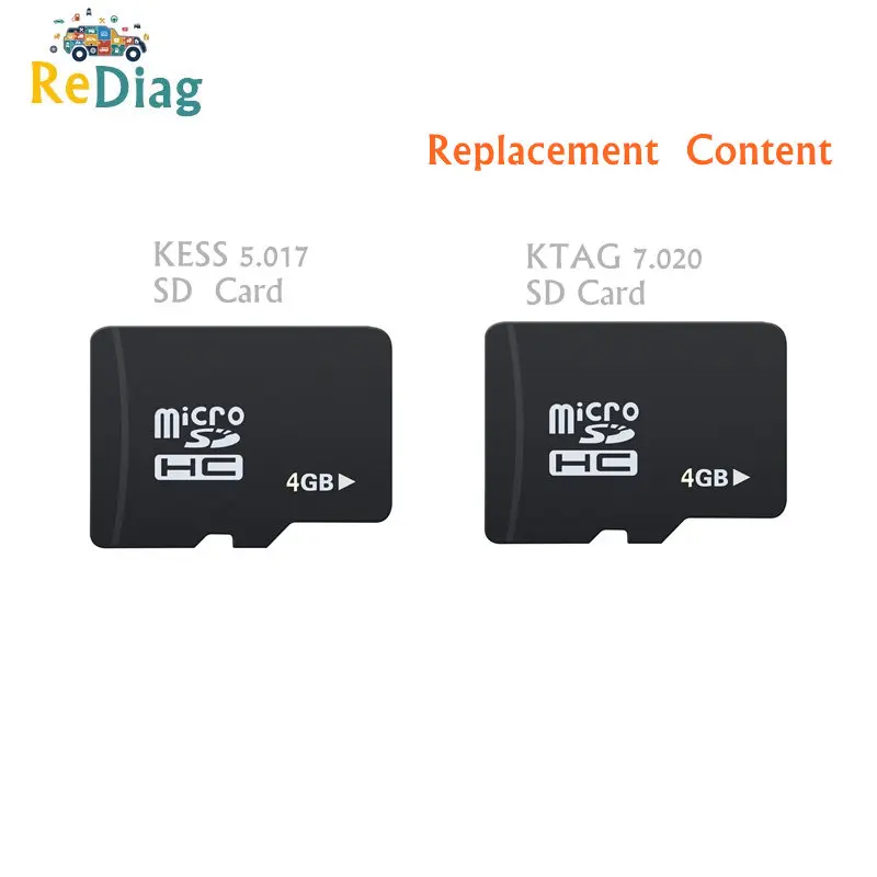 KESSV2 KESS V2/KTAG sd-карта ремонтный чип без жетонов предел V5.017 KTAG V7.020 ECU программист Замена