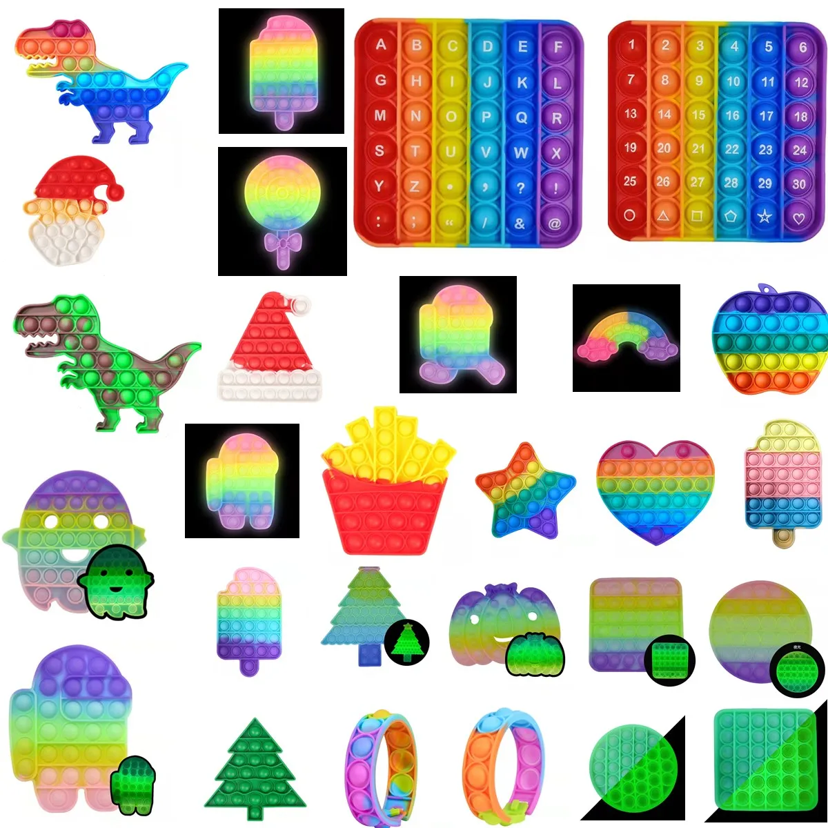 Сумка для слепых коробок Pop Fidget Reliver игрушки снятия стресса sonny angel Push Bubble