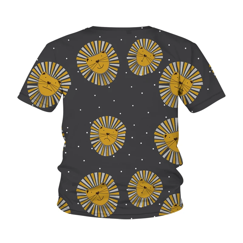 

Kids Cartoon Animal Boys T-Shirt Kids Toddler 3D kawaii Anime T shirt Cute Girls Boys Clothes 4-14Y Summer Top Tee Tops T Shirt