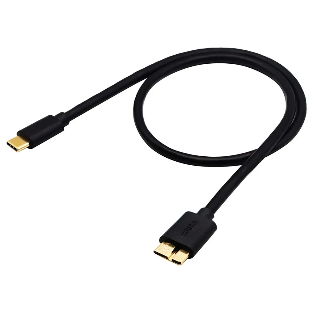 Кабель USB 3 0 Type-C папа-Micro-B папа Gen1 совместимый с MacBook (Pro) внешним жестким драйвером