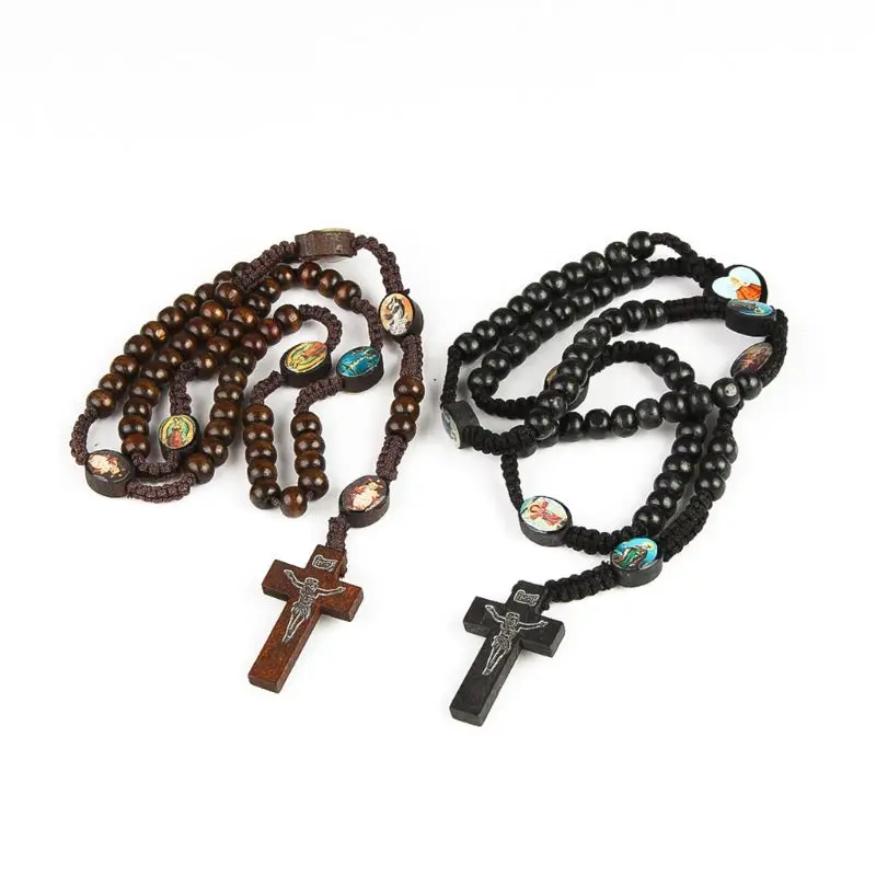 Иисус I.N.R.I. Рождественское распятие крест ожерелье кулон католические модные