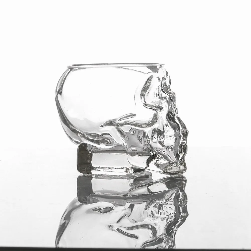 HSU горячая Распродажа чашка 3D прозрачная креативная стеклянная Хрустальная головка для виски домашний бар