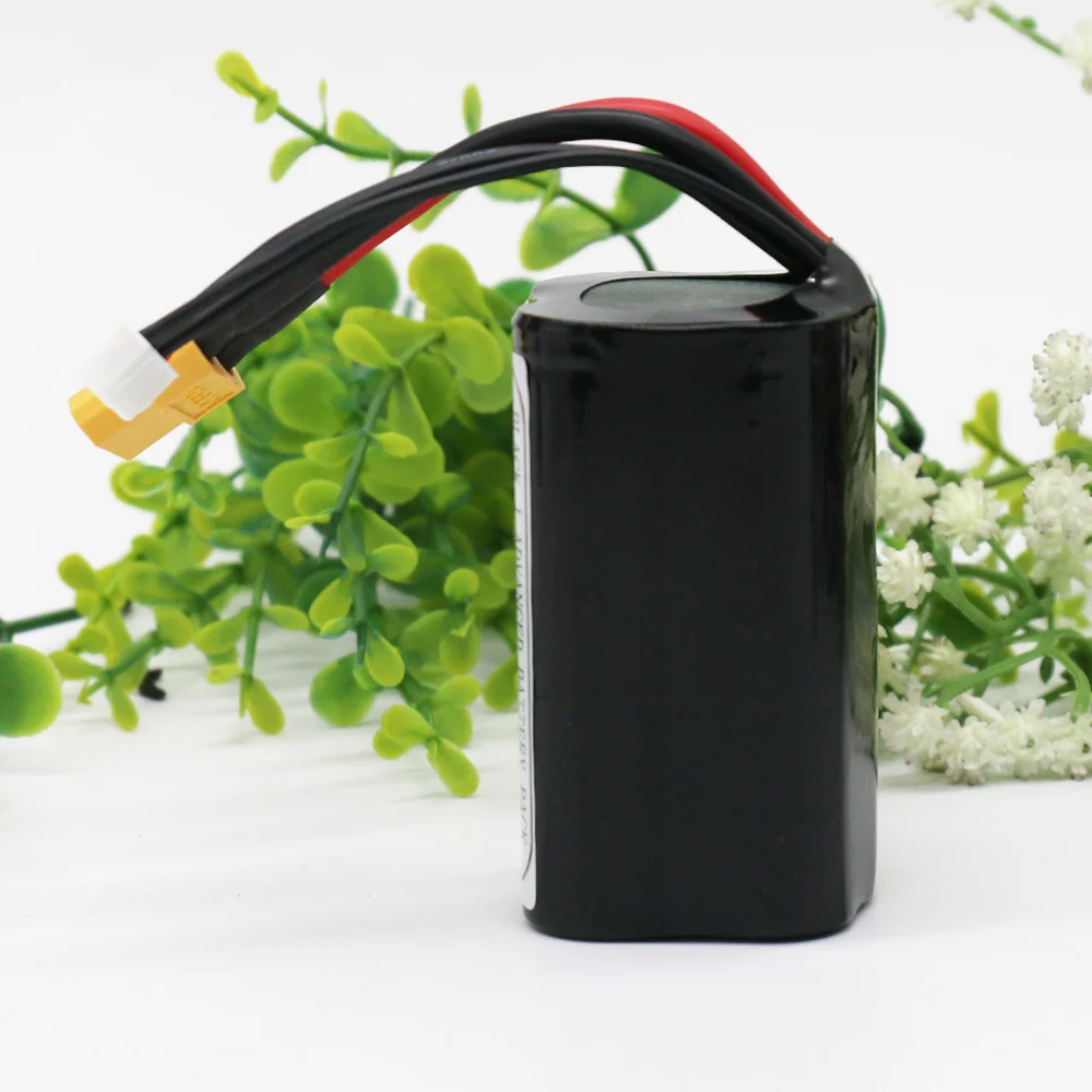 

Aluoka UAV Rechargeable Li-ion Battery 14.8V/16.8V 3.5Ah 4S1P Use Single Cell 3500mAh Combination Suitable for Various Drone