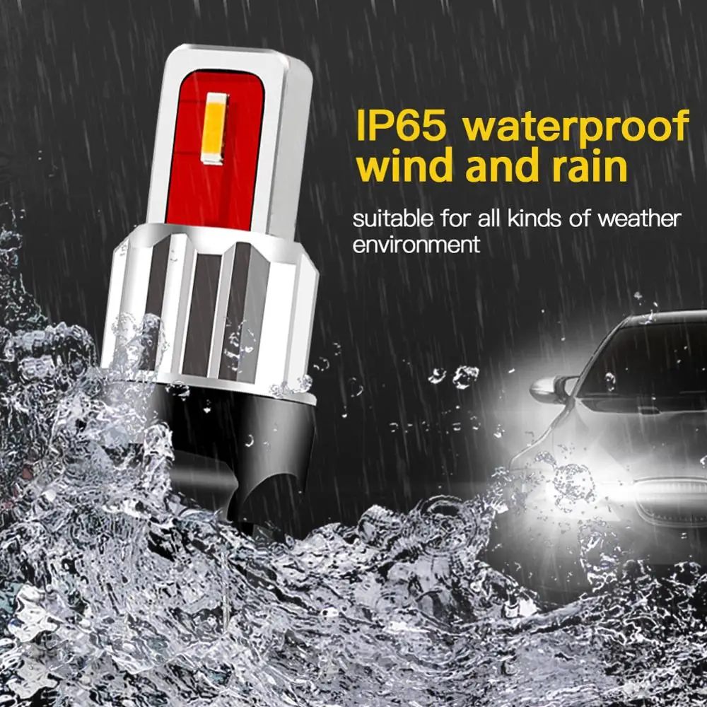 2 шт. автомобильная лампа заднего хода 12 В 6SMD T20