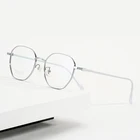 Новинка 2021 титановая оправа для очков для мужчин Рецептурные очки для близорукости оправа для очков для женщин и мужчин винтажные корейские Роскошные Брендовые очки