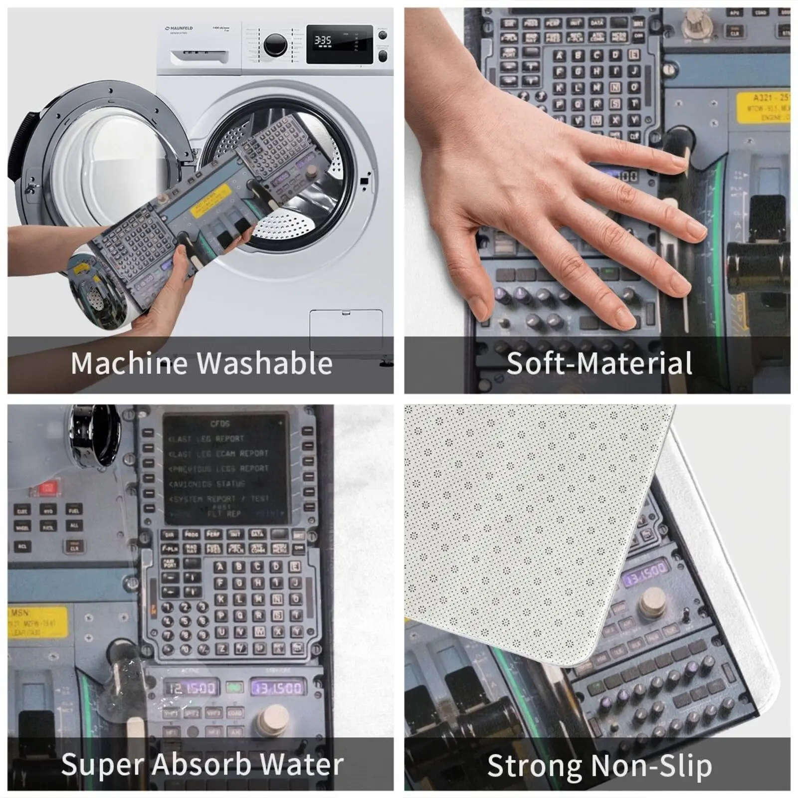 Сказка на кабине: Аэробус A321 Neo коврик подушка мягкая кабина аэробус A320 центр