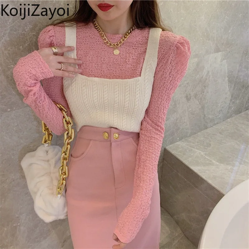 Комплект из двух предметов Koijizayoi для женщин шикарный модный костюм элегантные