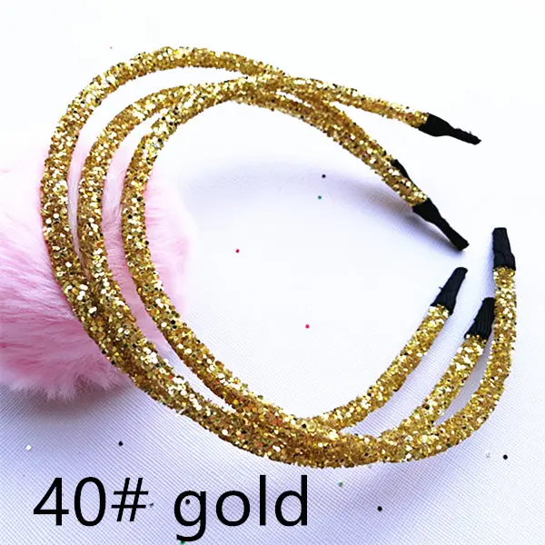 Оптовая продажа 500 шт. микс модных девочек блеск лентой блестящие плиссированные