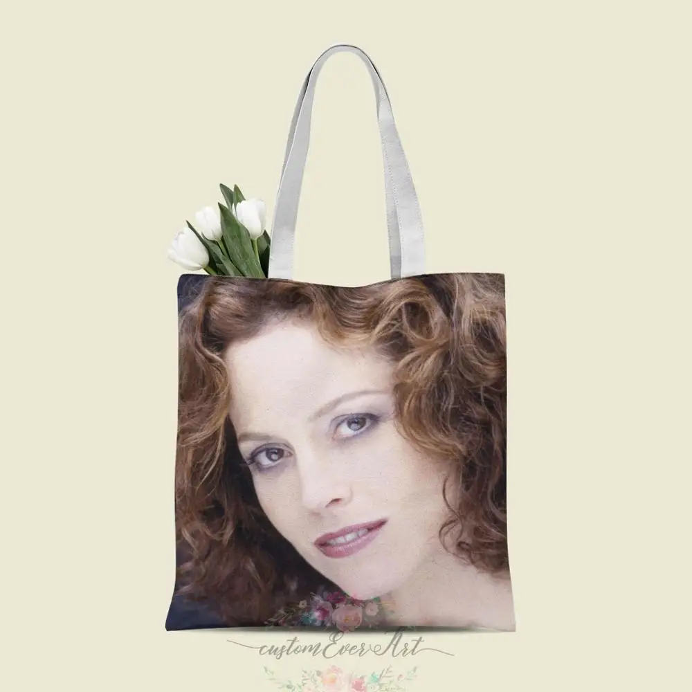 

Sigourney Weaver tote bag custom canvas tote bags for women for teacher Birthday Bags Gift Bag personalized gifts
