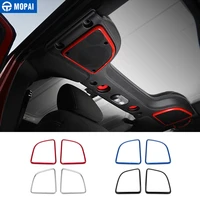 mopai car stickers for jeep wrangler jk 2015 2017 car roof speaker decoration cover for jeep wrangler jk car accessories styling