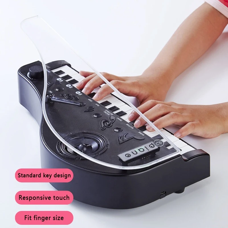 

Smart Induction Simulation Bluetooth Piano Charging Mini Colorful Light Music Electronic Piano Best Gift for Children