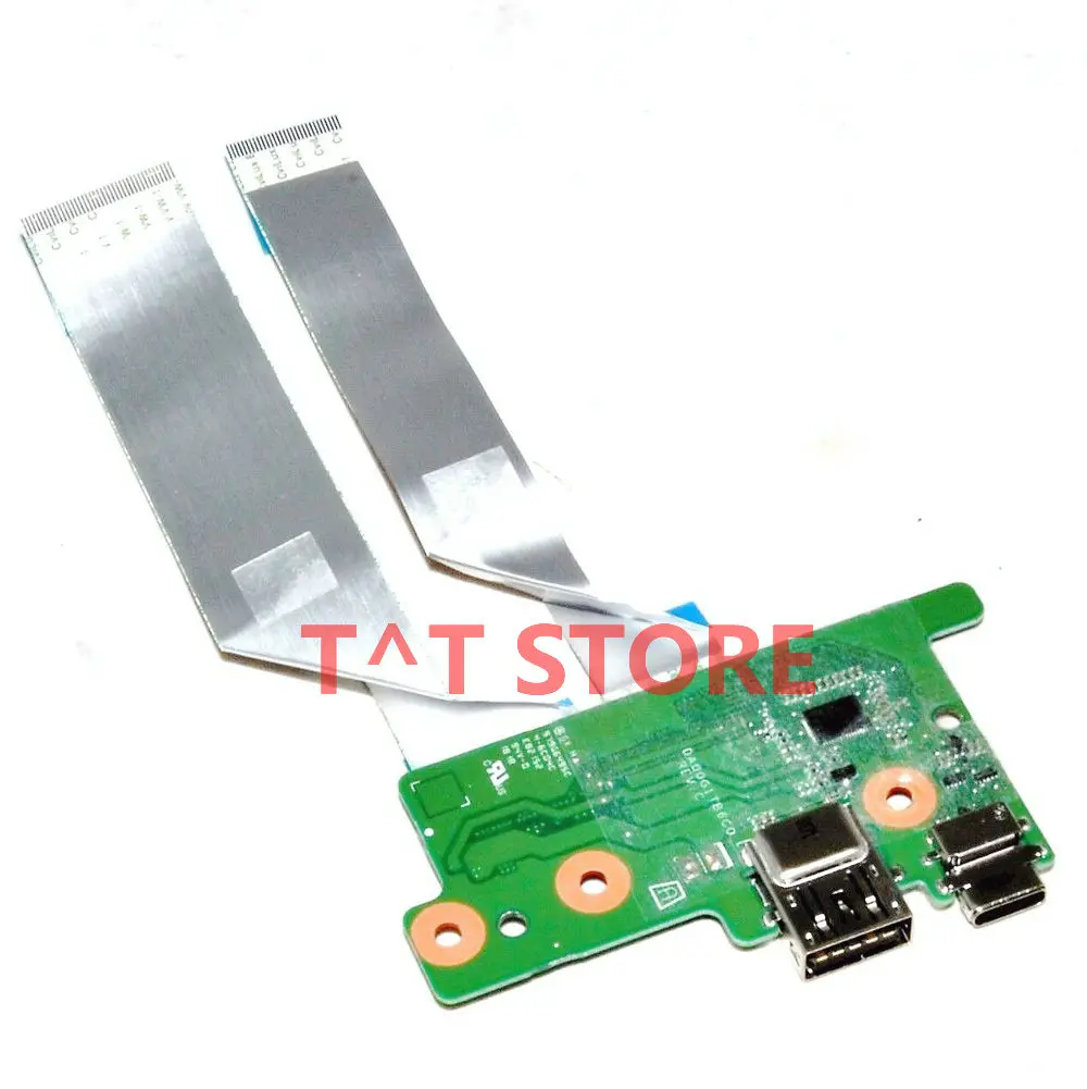 Новый оригинальный для HP Chrombook 14 G5 CA061DX series TYPE C USB порт платы с кабелем DA00G1TB6C0 L14358 001