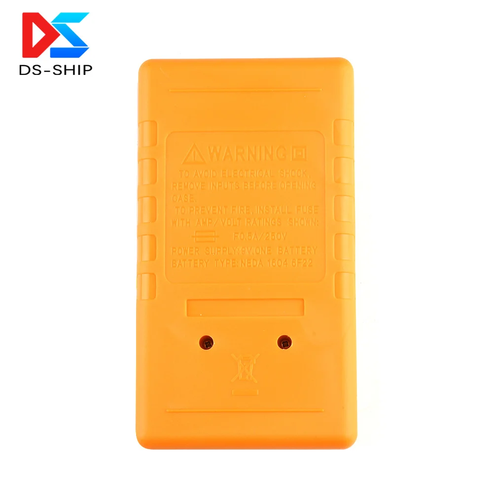 DT-830B AC DC ЖК-Омметр цифровой мультиметр амперметр Омметр вольтметр 750 В 1000 тестер |